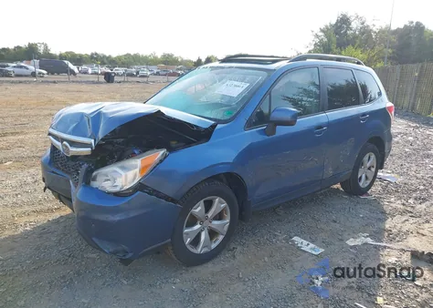 2015 Subaru Forester 2.5I Premium z USA, uszkodzony, nr VIN JF2SJADC1FH404713